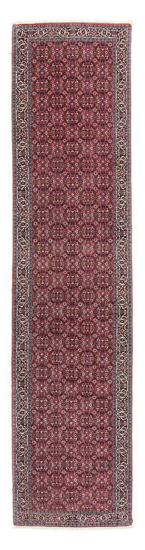 Tappeto corsia Tappeto Persero - Bidjar - 385 x 84 cm - rosso scuro