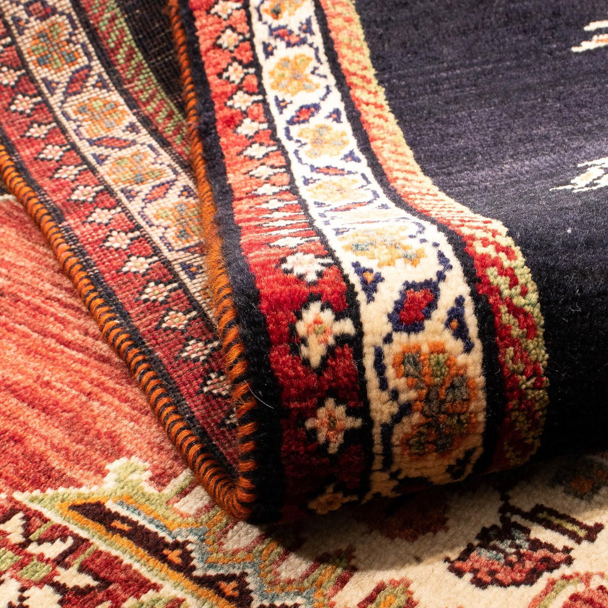 Tappeto Persero - Nomade - 202 x 127 cm - blu scuro