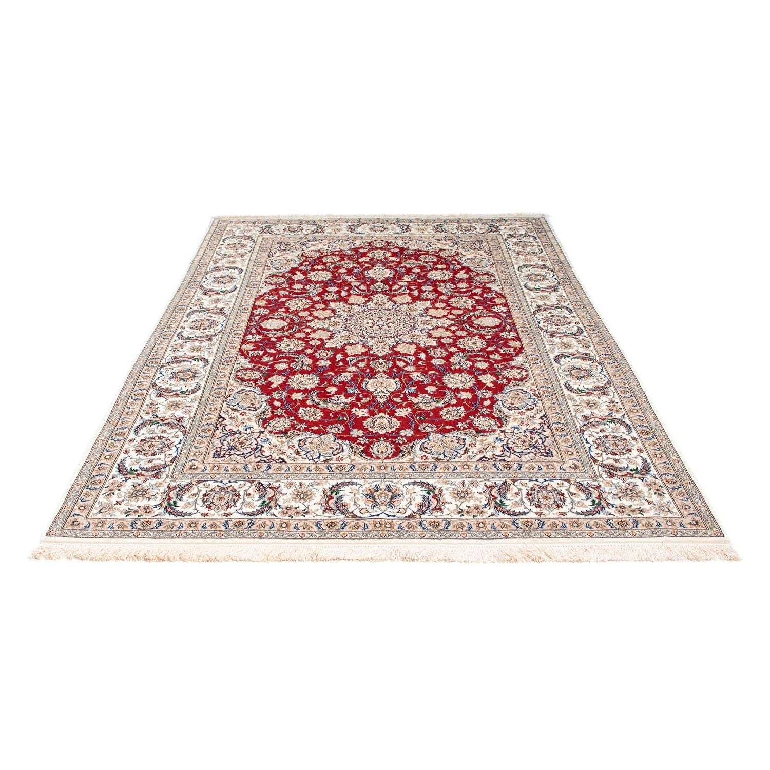 Tappeto Persero - Isfahan - Premio - 237 x 162 cm - rosso