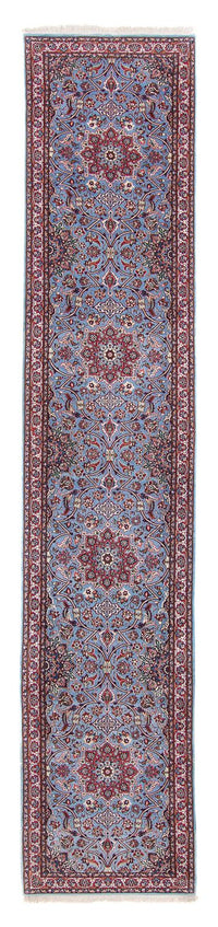 Tappeto corsia Tappeto Persero - Isfahan - Premio - 438 x 80 cm - viola