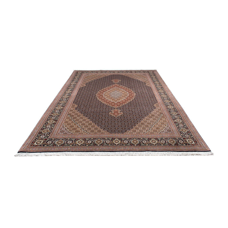 Tappeto Persero - Tabriz - 303 x 202 cm - marrone scuro
