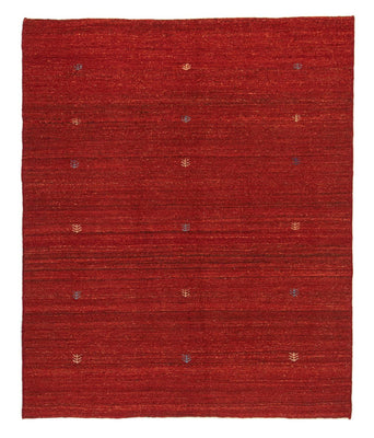 Tappeto Gabbeh - Persero - 189 x 152 cm - rosso