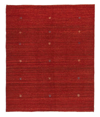 Tappeto Gabbeh - Persero - 189 x 152 cm - rosso
