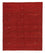 Tappeto Gabbeh - Persero - 189 x 152 cm - rosso