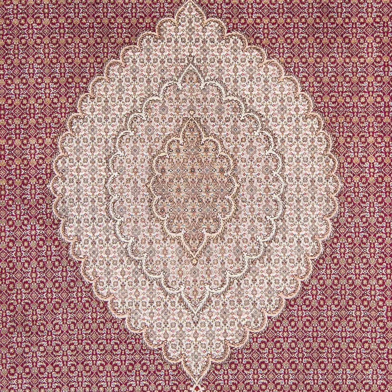 Tappeto Persero - Tabriz - 308 x 200 cm - rosso scuro