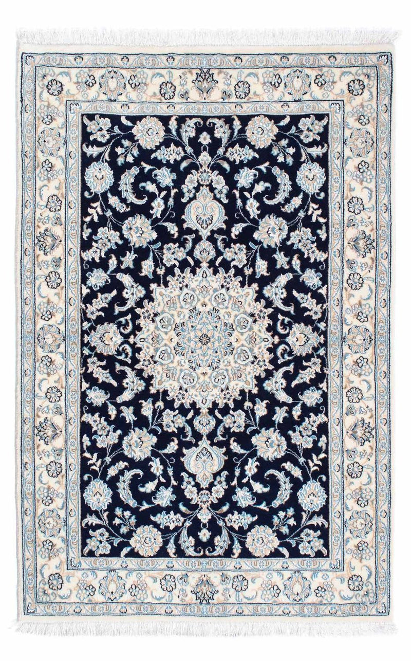 Tappeto Persero - Nain - Reale - 150 x 98 cm - blu scuro