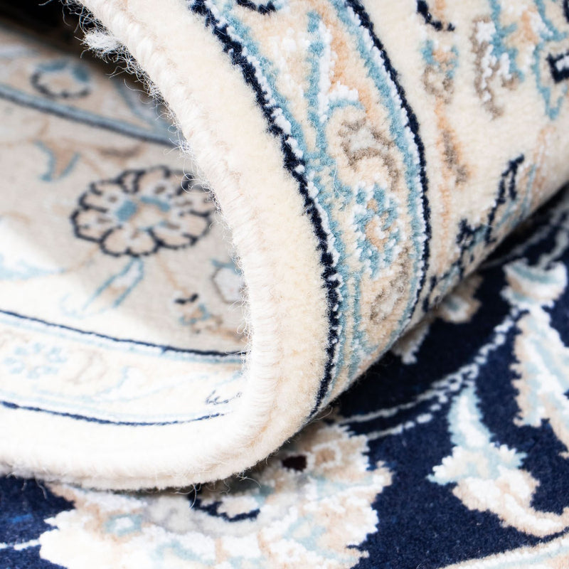 Tappeto Persero - Nain - Reale - 150 x 98 cm - blu scuro