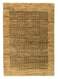 Tappeto Gabbeh - Indus - 93 x 65 cm - marrone chiaro