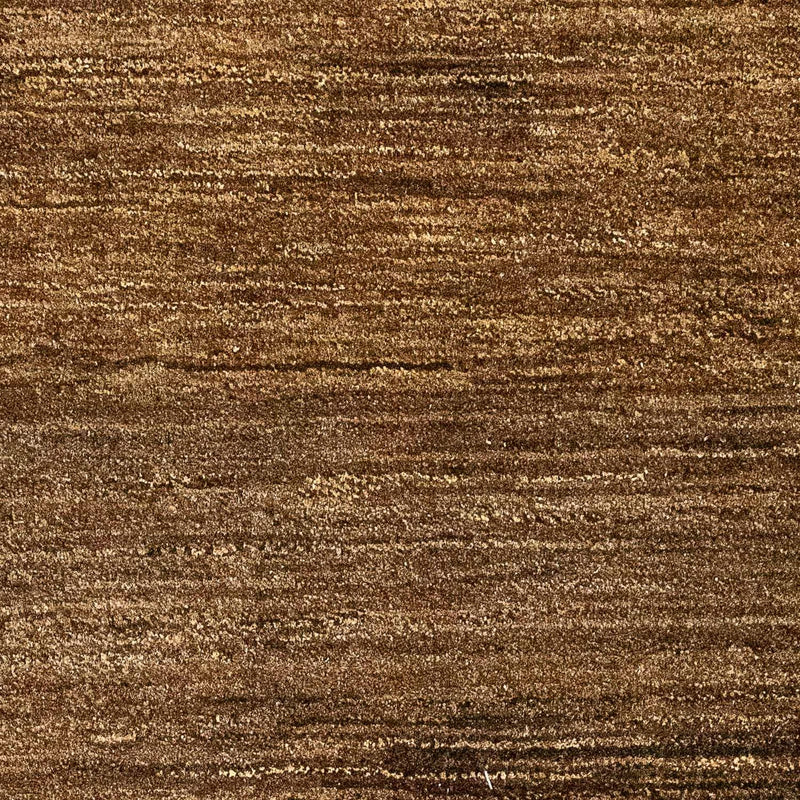 Tappeto Gabbeh - Indus - 92 x 66 cm - marrone scuro