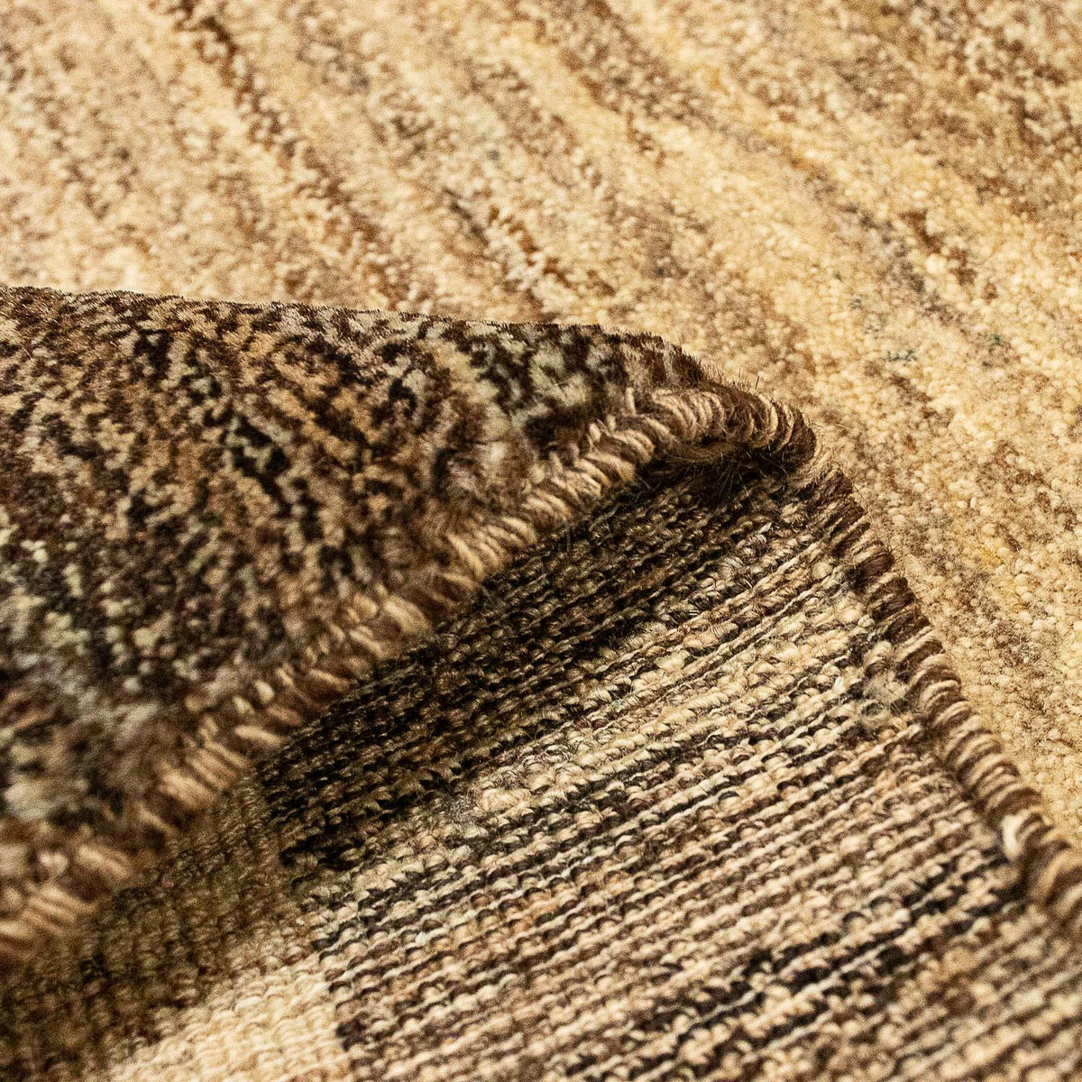 Tappeto Gabbeh - Indus - 99 x 64 cm - marrone chiaro