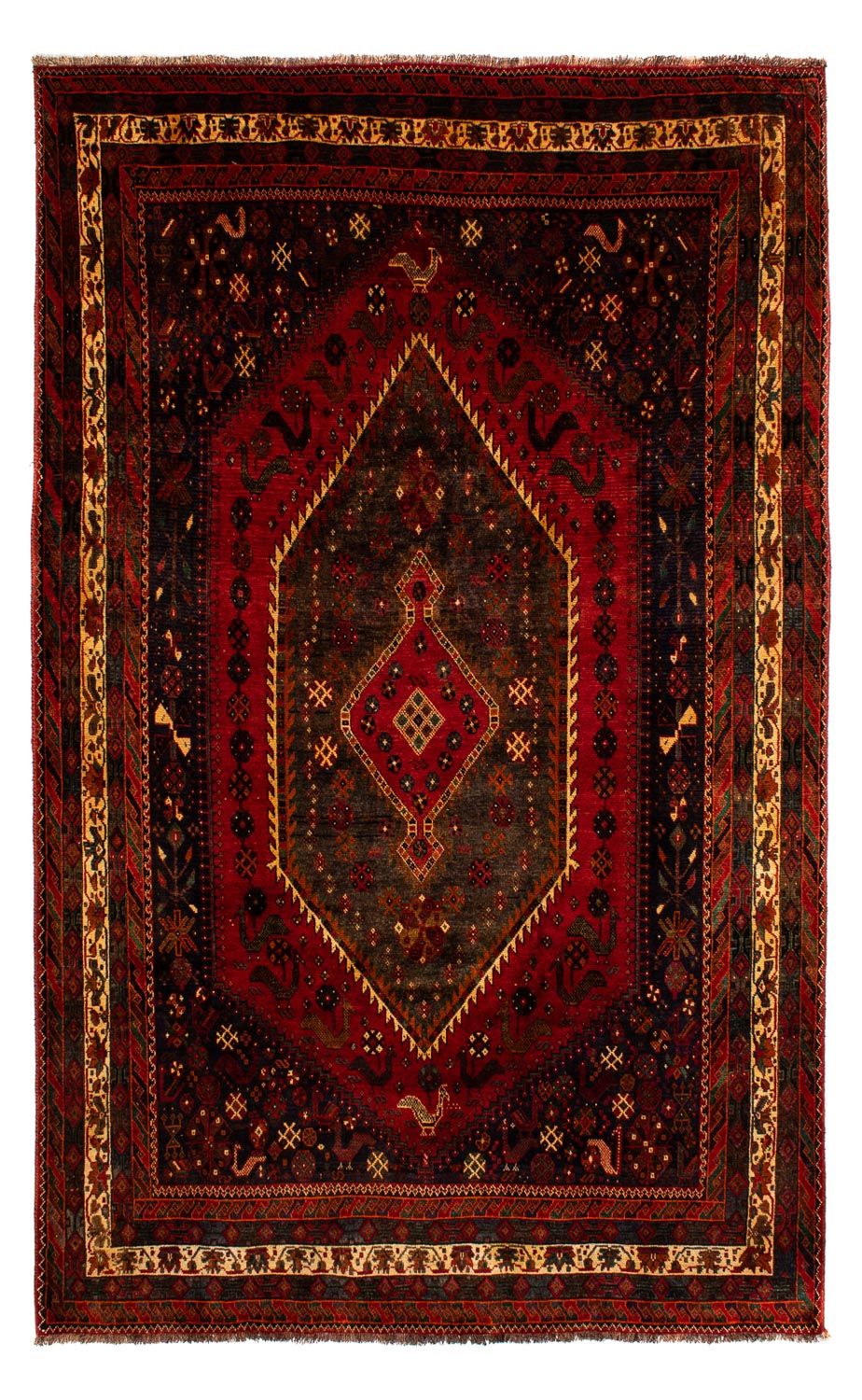 Tappeto Persero - Nomade - 312 x 208 cm - rosso scuro