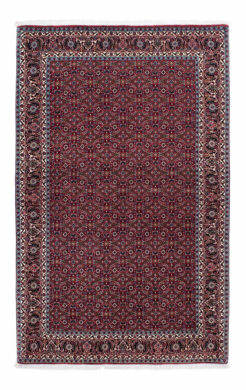 Tappeto Persero - Bidjar - 214 x 133 cm - rosso scuro