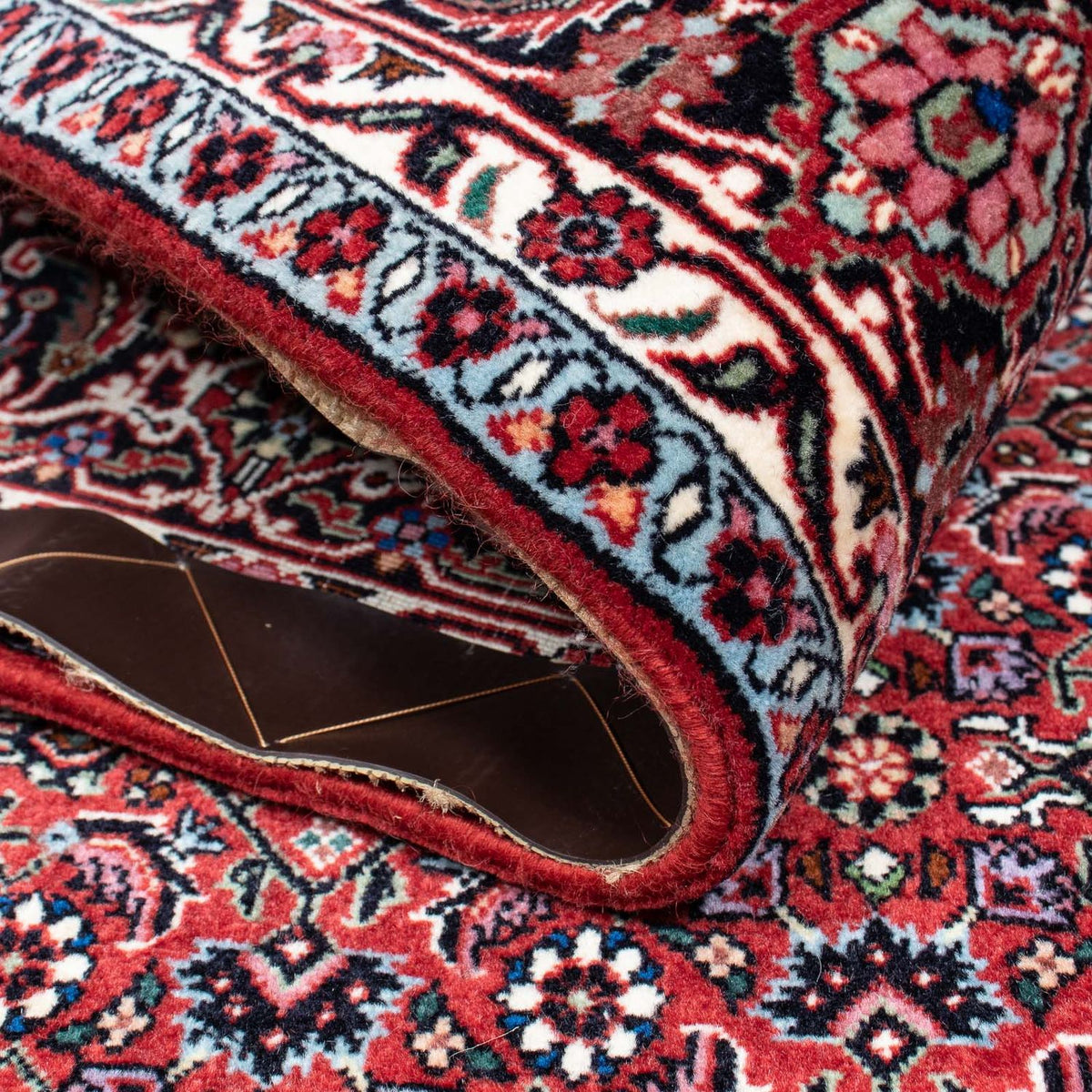 Tappeto Persero - Bidjar - 214 x 133 cm - rosso scuro