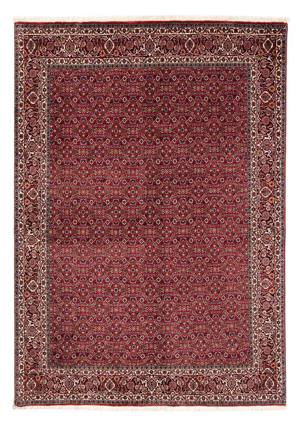 Tappeto Persero - Bidjar - 231 x 170 cm - rosso scuro