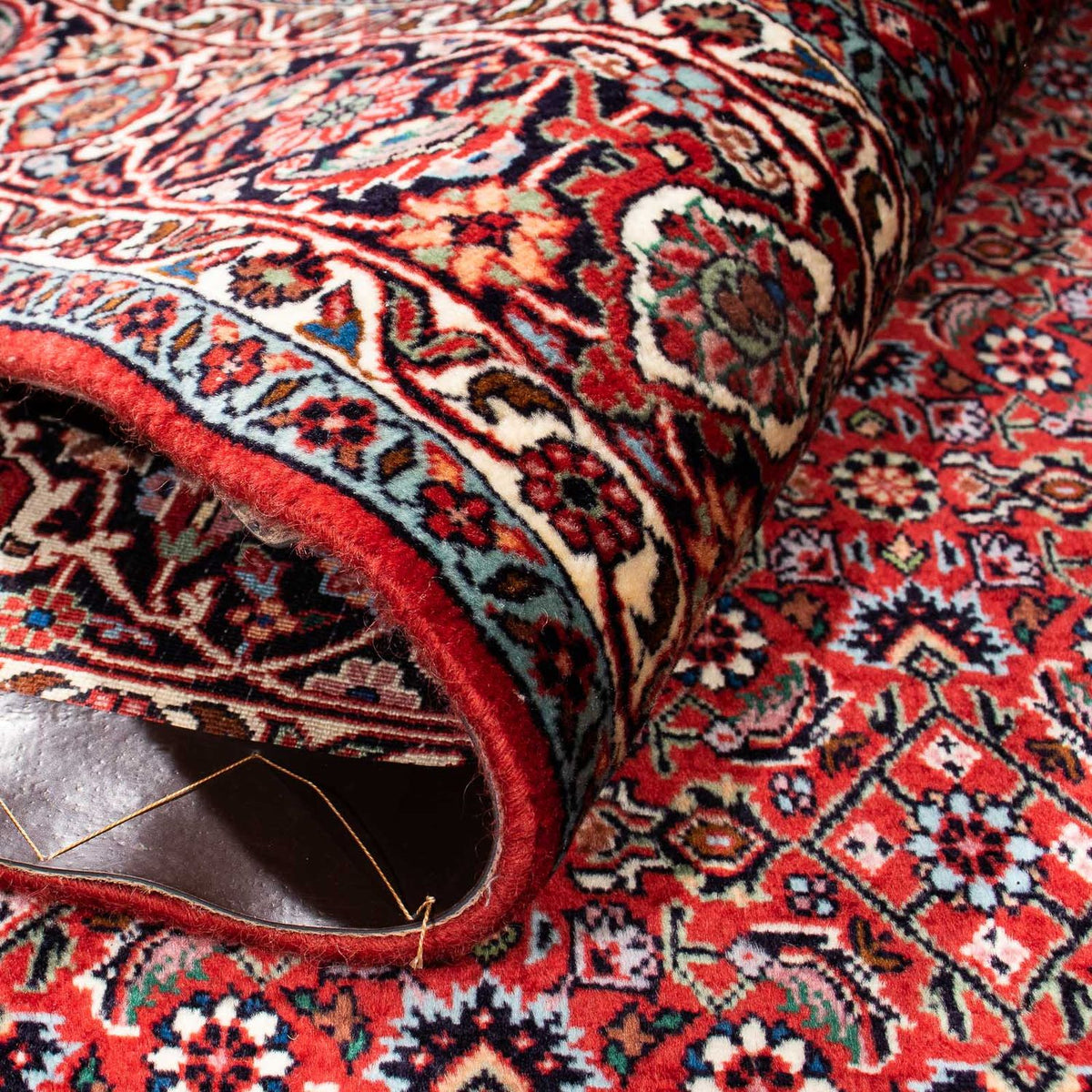 Tappeto Persero - Bidjar - 231 x 170 cm - rosso scuro