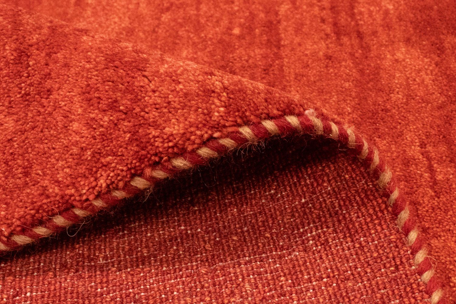 Tappeto Gabbeh - Persero - 190 x 127 cm - rosso