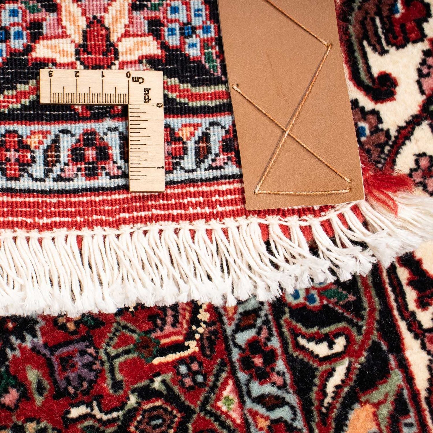 Tappeto Persero - Bidjar - 254 x 198 cm - rosso scuro