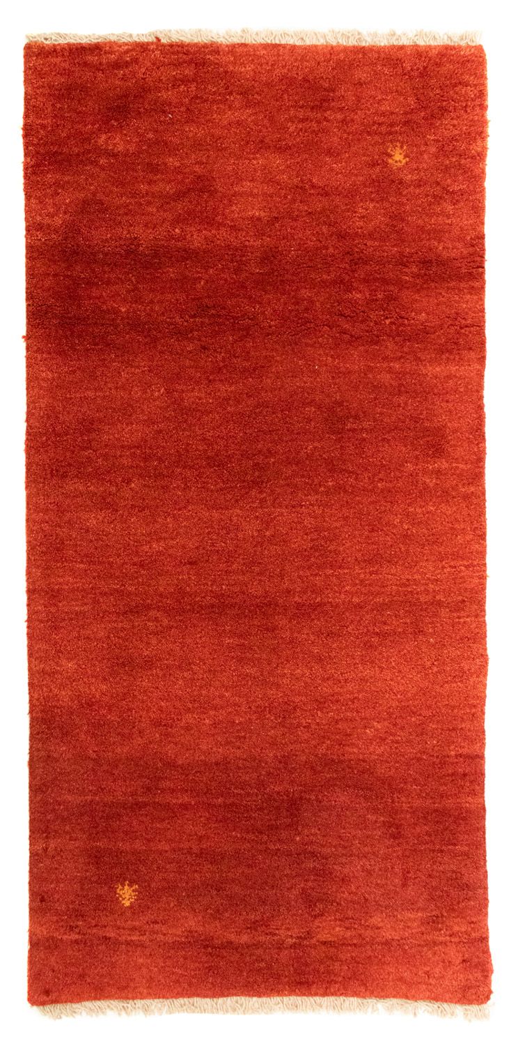 Tappeto Gabbeh - Persero - 143 x 64 cm - rosso