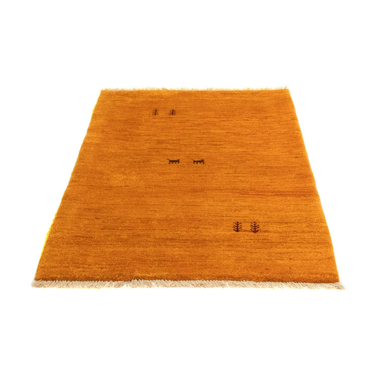 Tappeto Gabbeh - Persero - 132 x 86 cm - oro