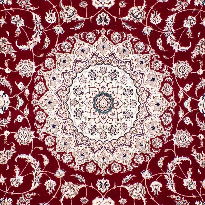 Tappeto Persero - Nain - Premio - 227 x 153 cm - rosso scuro
