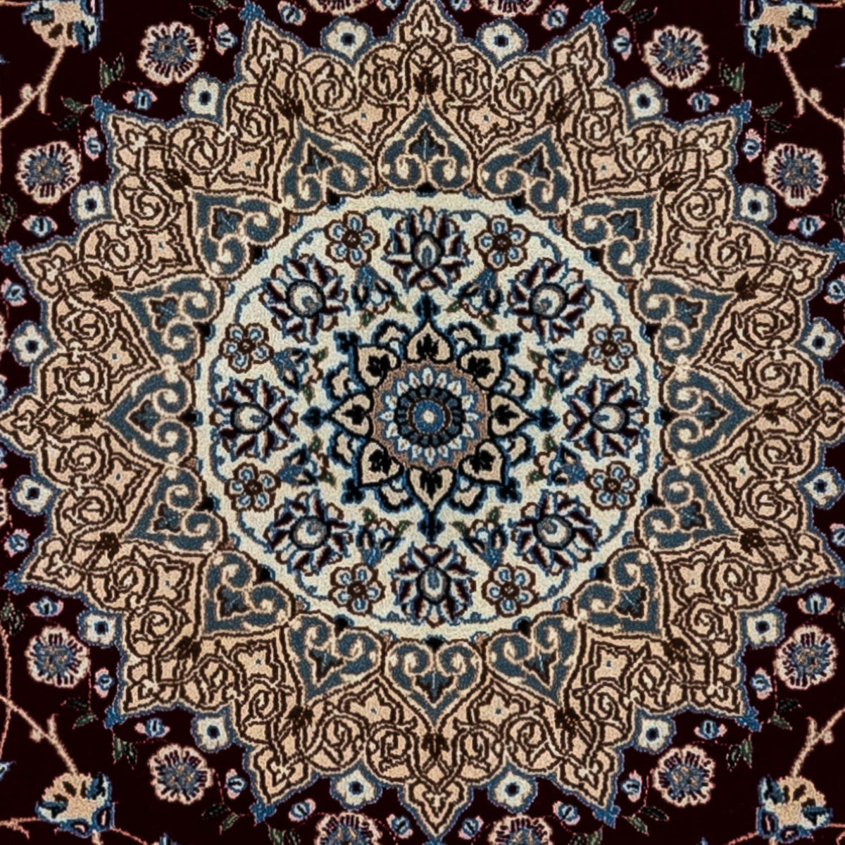 Tappeto Persero - Nain - Reale - 354 x 253 cm - nero