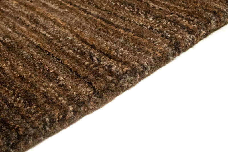 Tappeto Gabbeh - Indus - 245 x 170 cm - marrone scuro