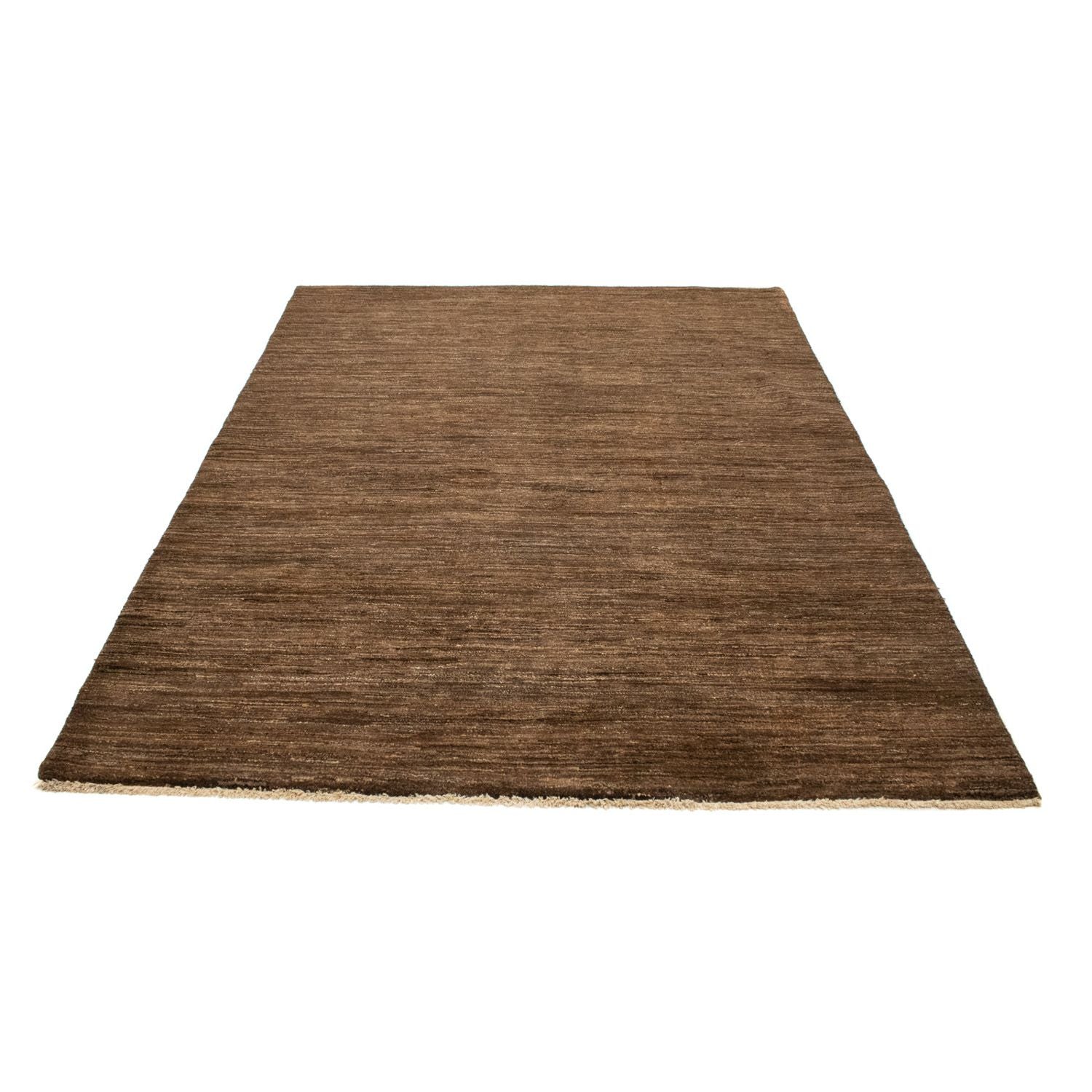 Tappeto Gabbeh - Indus - 245 x 170 cm - marrone scuro