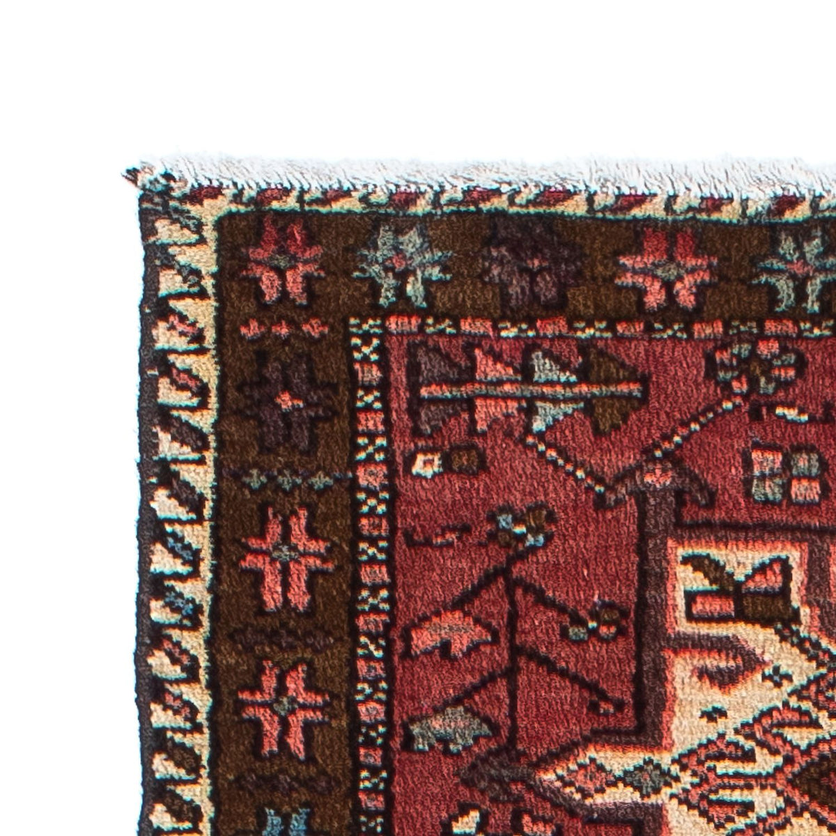 Tappeto corsia Tappeto Persero - Nomade - 304 x 85 cm - rosso scuro