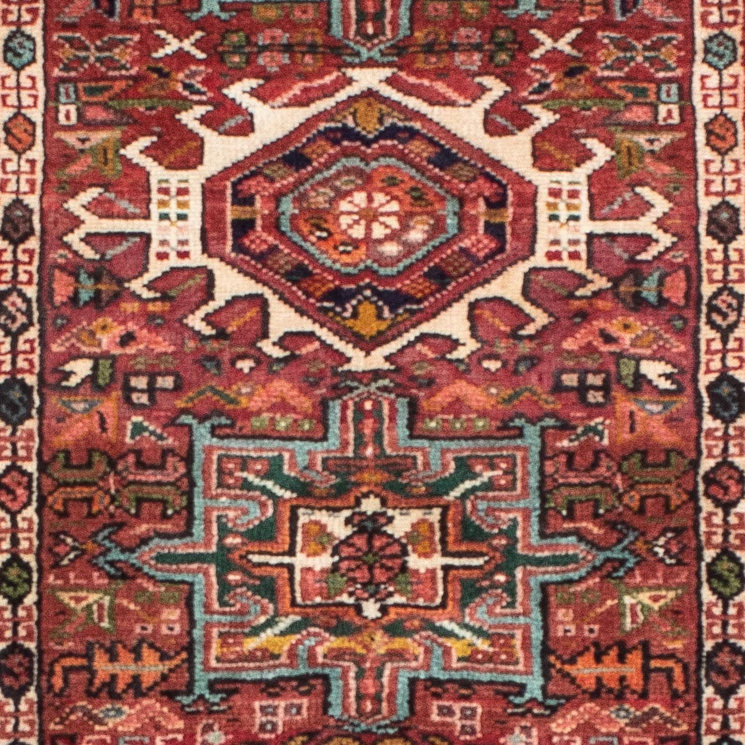 Tappeto corsia Tappeto Persero - Nomade - 186 x 68 cm - rosso chiaro