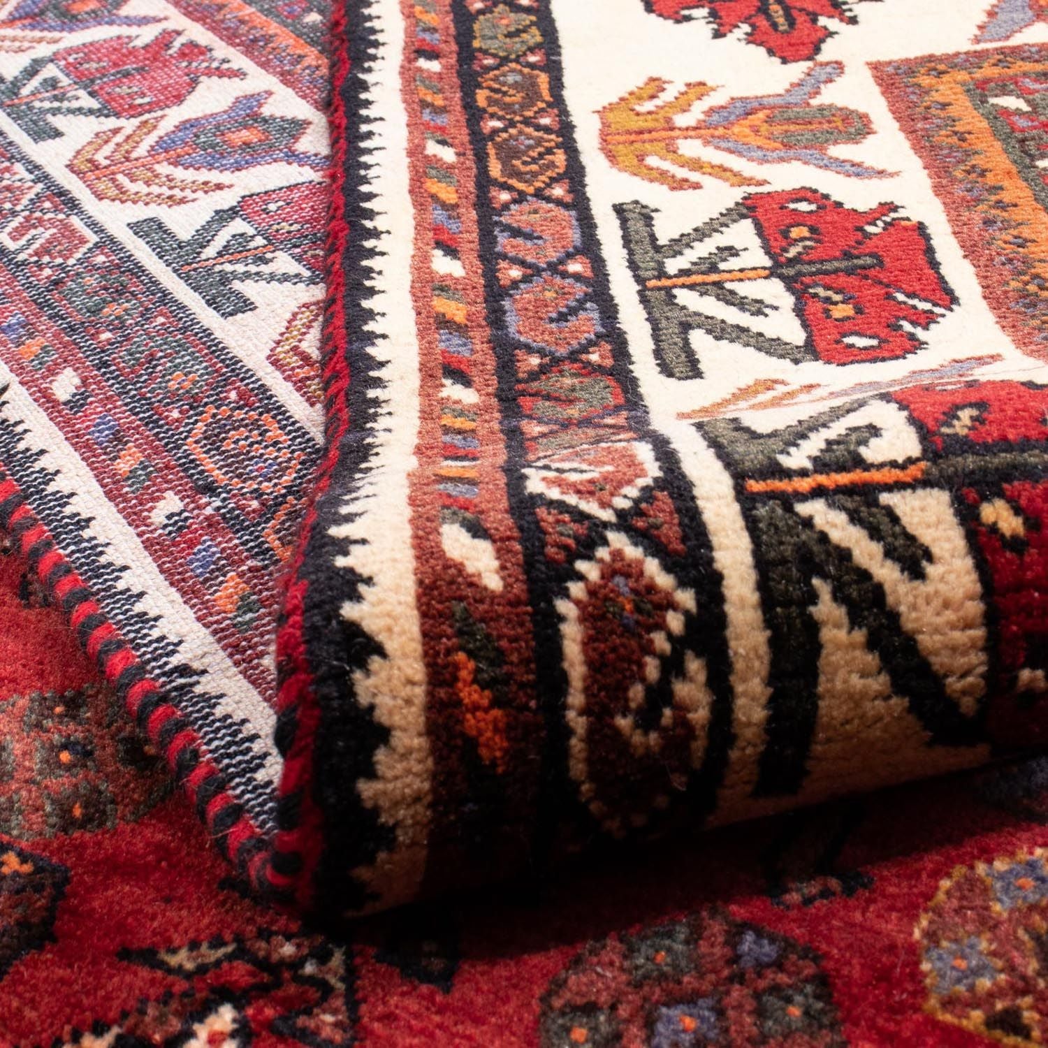 Tappeto Persero - Nomade - 312 x 216 cm - rosso scuro
