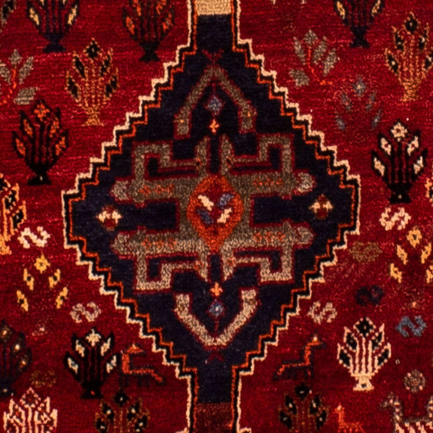 Tappeto Persero - Nomade - 315 x 216 cm - rosso scuro