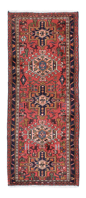 Tappeto corsia Tappeto Persero - Nomade - 197 x 67 cm - rosso chiaro