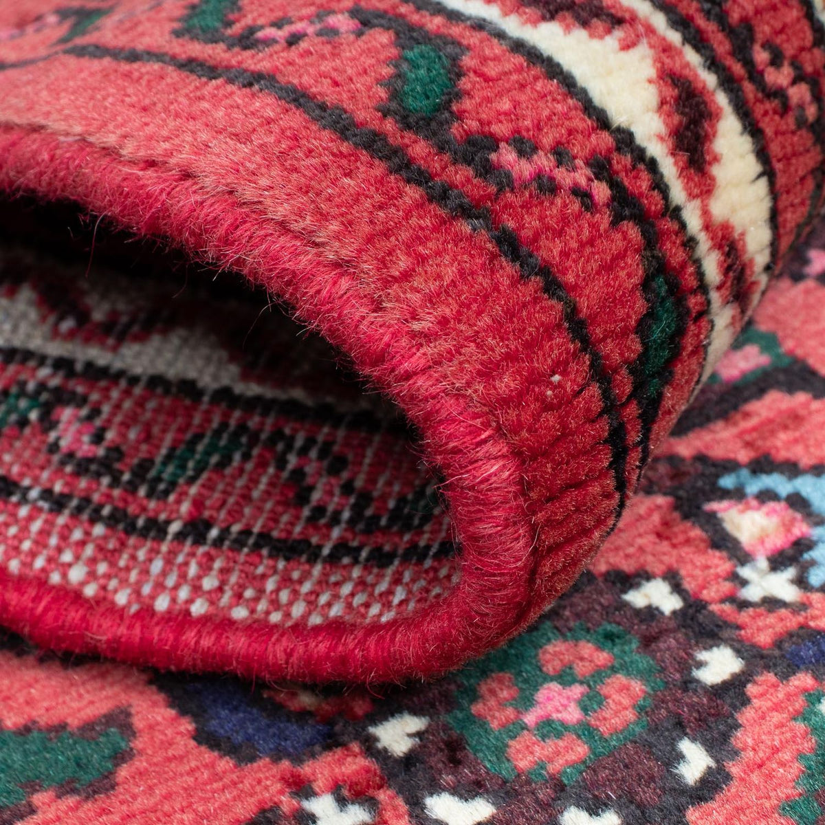 Tappeto corsia Tappeto Persero - Nomade - 195 x 70 cm - rosso scuro