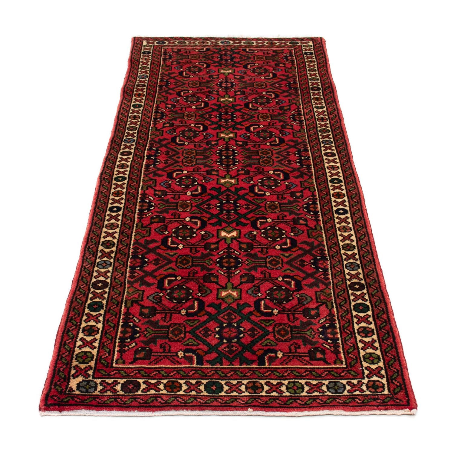 Tappeto corsia Tappeto Persero - Nomade - 192 x 75 cm - rosso scuro