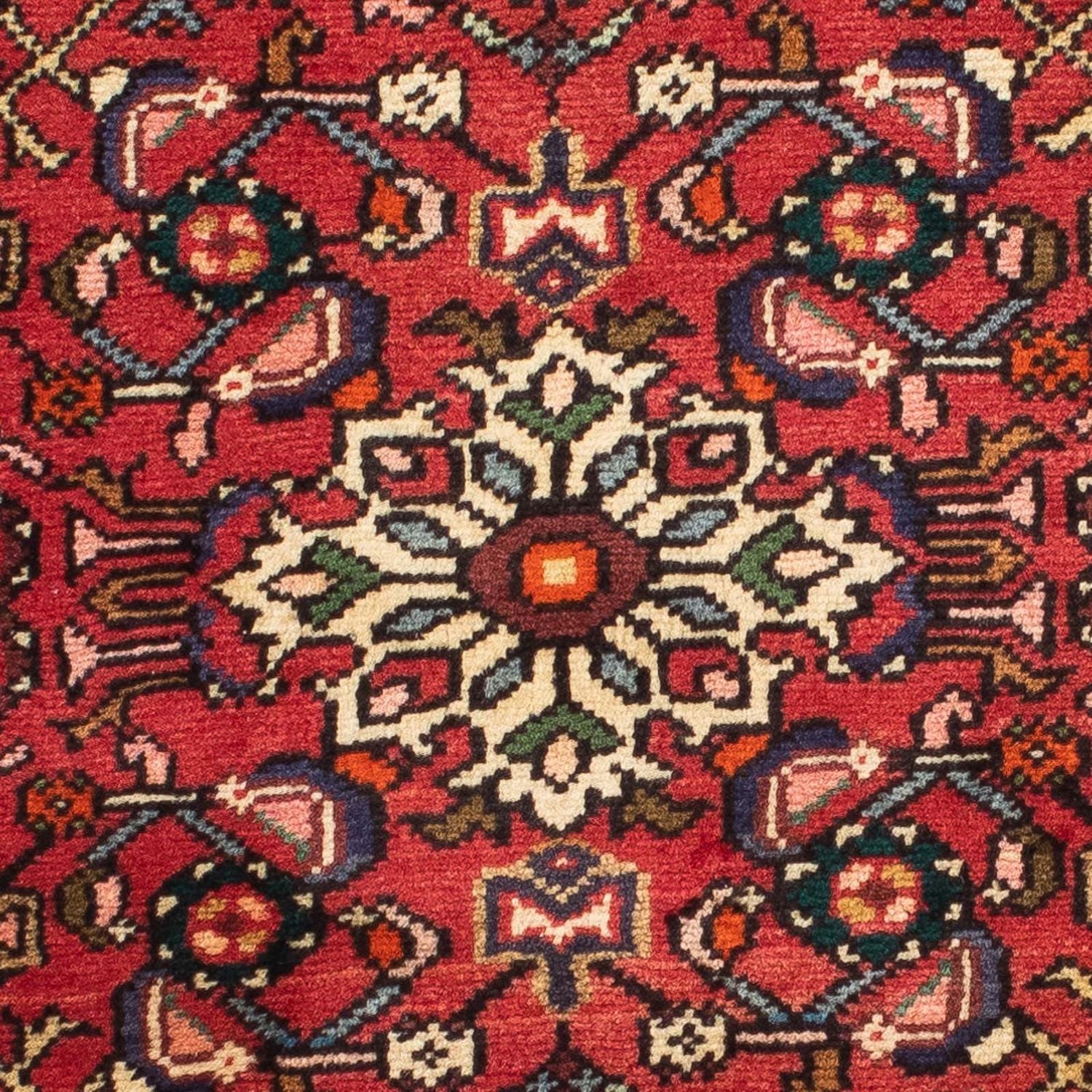 Tappeto corsia Tappeto Persero - Nomade - 202 x 75 cm - rosso scuro