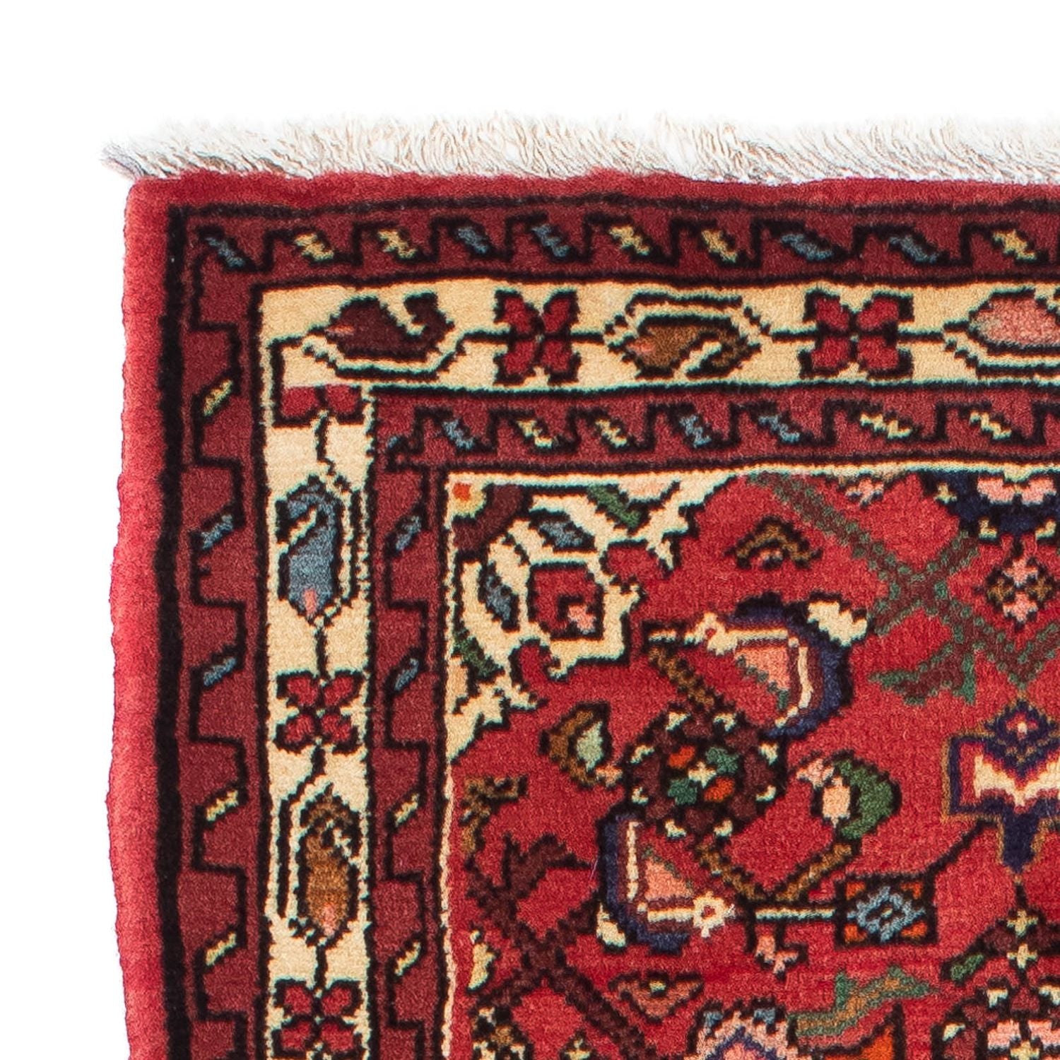 Tappeto corsia Tappeto Persero - Nomade - 202 x 75 cm - rosso scuro