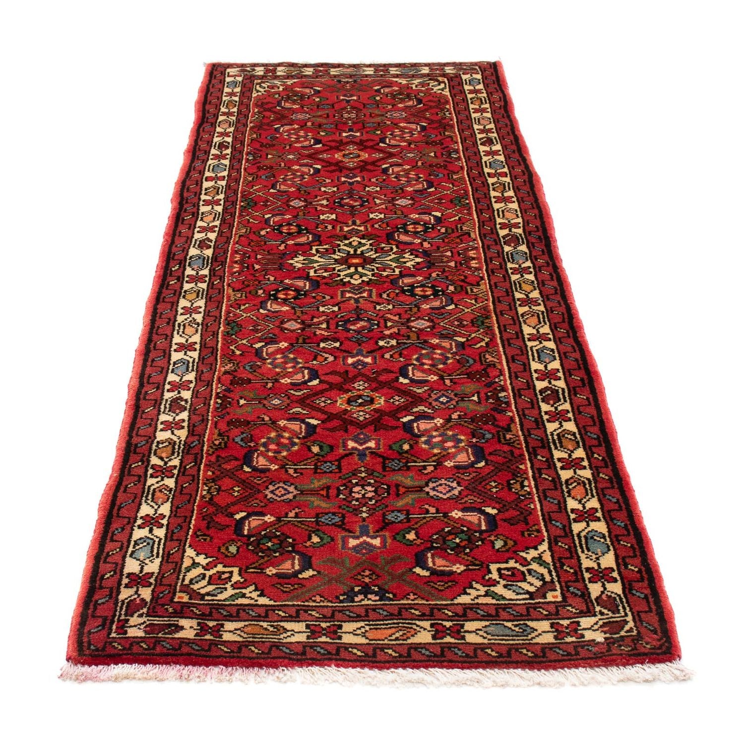 Tappeto corsia Tappeto Persero - Nomade - 202 x 75 cm - rosso scuro
