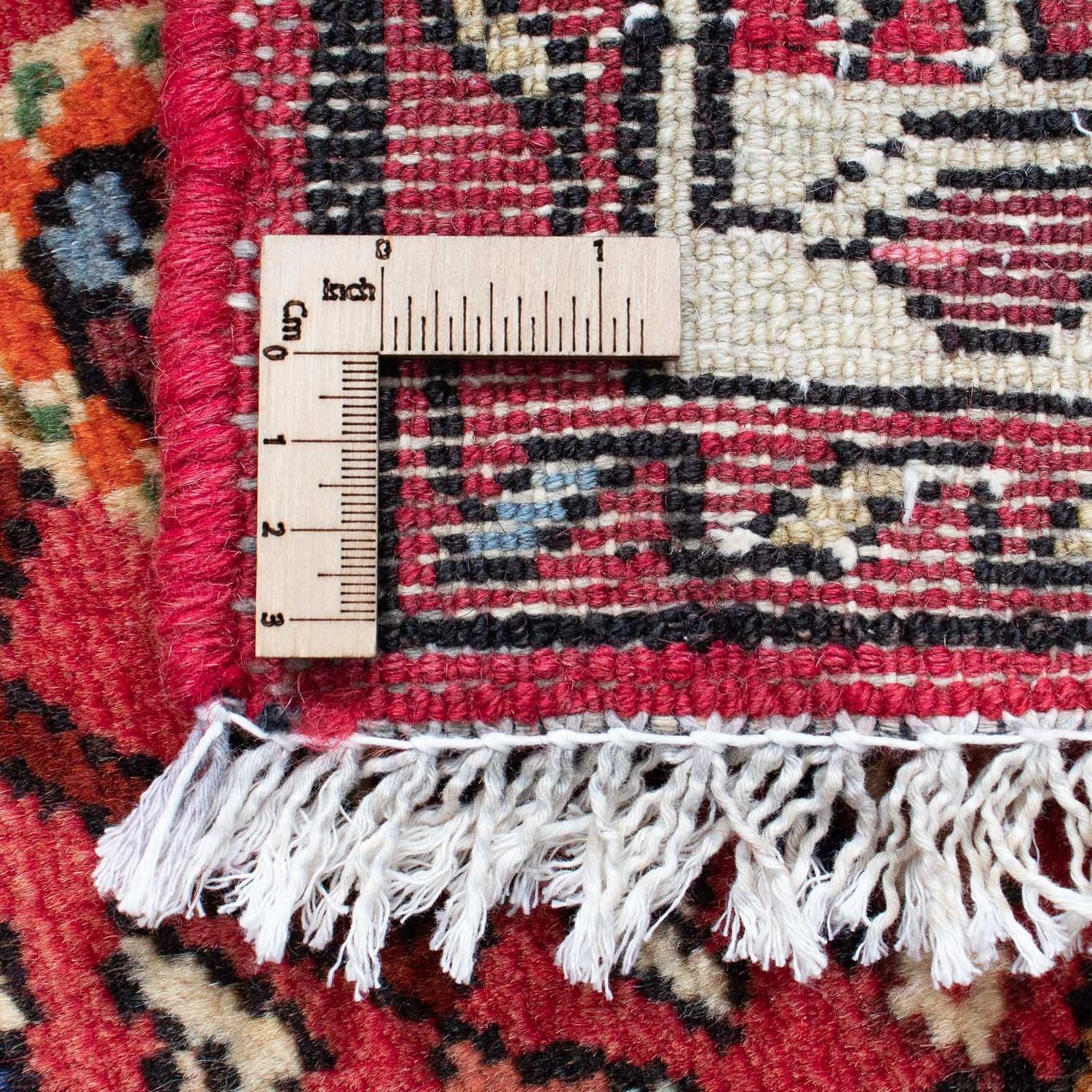 Tappeto corsia Tappeto Persero - Nomade - 202 x 75 cm - rosso scuro