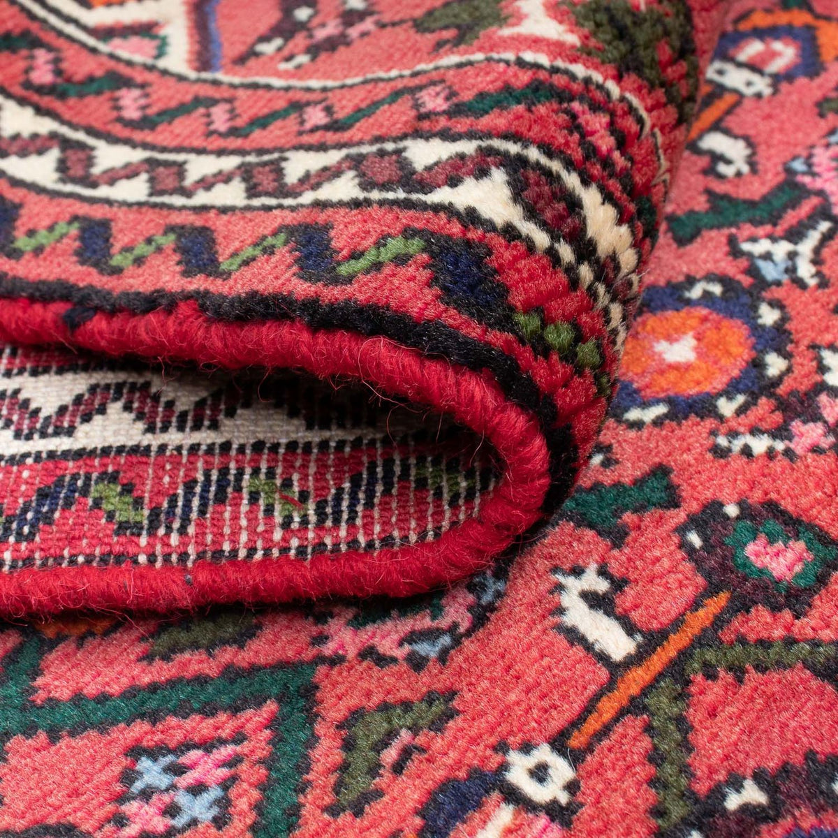 Tappeto corsia Tappeto Persero - Nomade - 195 x 68 cm - rosso scuro