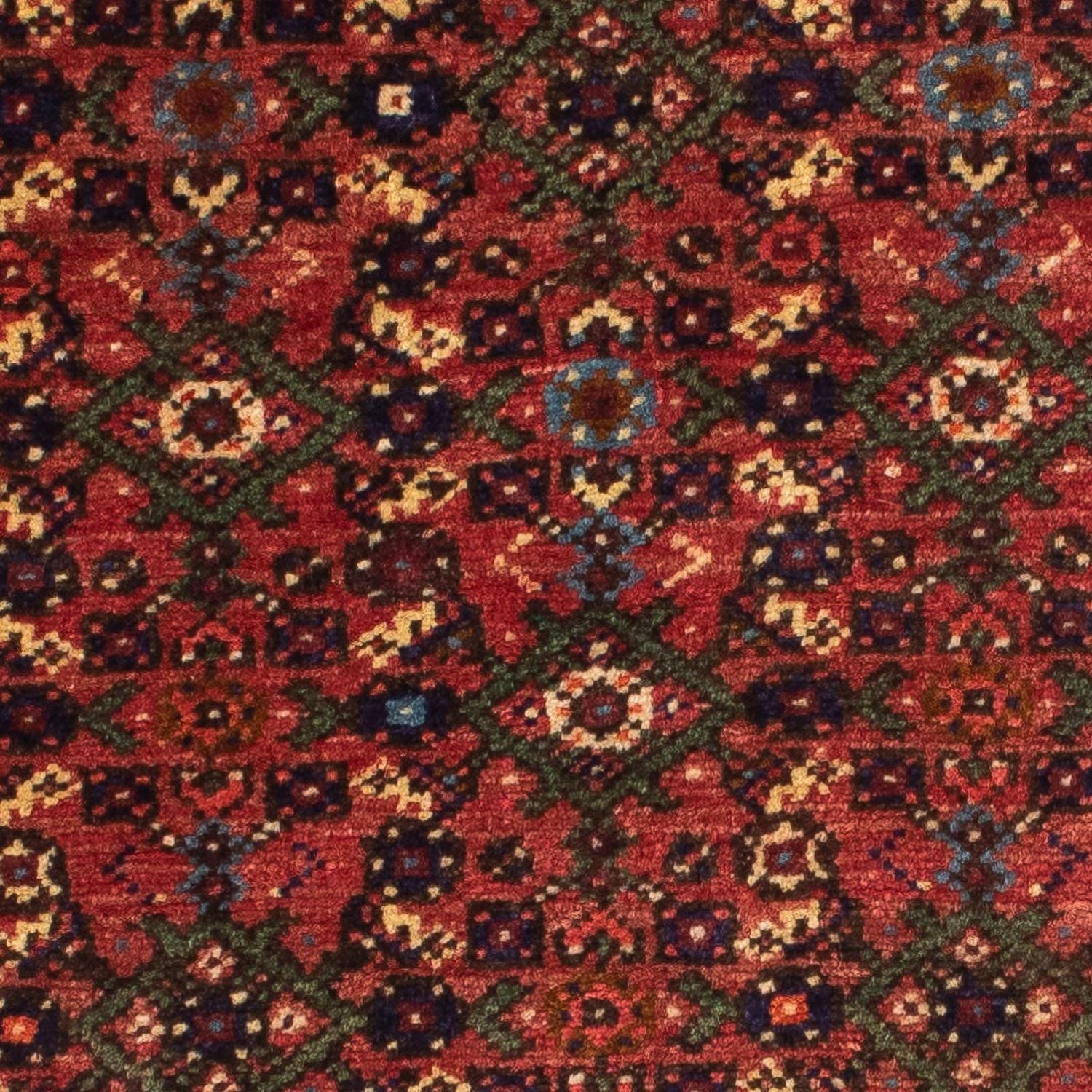 Tappeto corsia Tappeto Persero - Nomade - 195 x 73 cm - rosso scuro