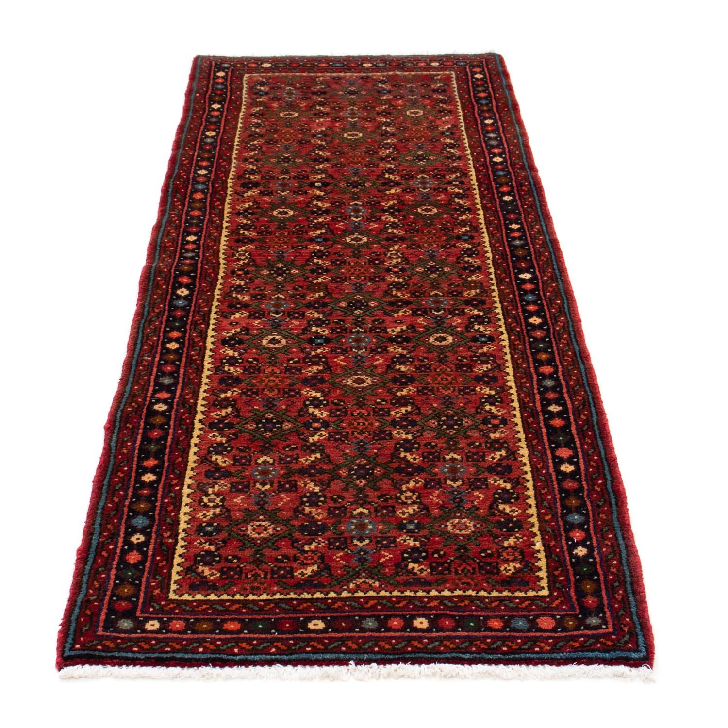 Tappeto corsia Tappeto Persero - Nomade - 195 x 73 cm - rosso scuro