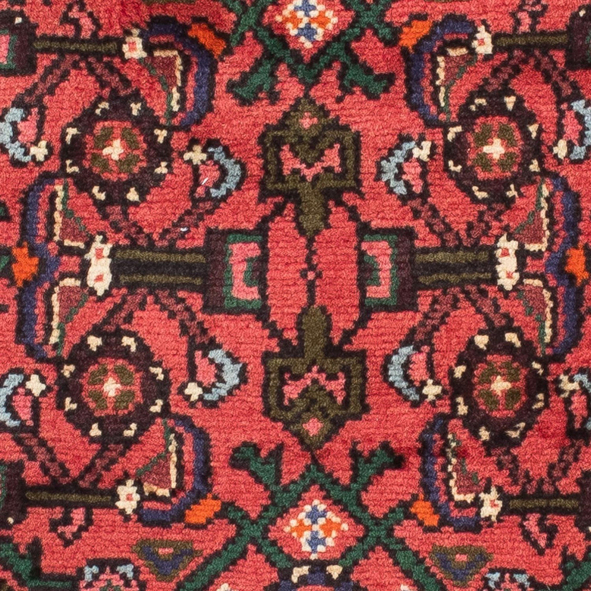 Tappeto corsia Tappeto Persero - Nomade - 185 x 62 cm - rosso scuro