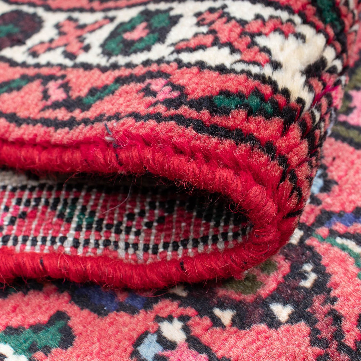 Tappeto corsia Tappeto Persero - Nomade - 185 x 62 cm - rosso scuro