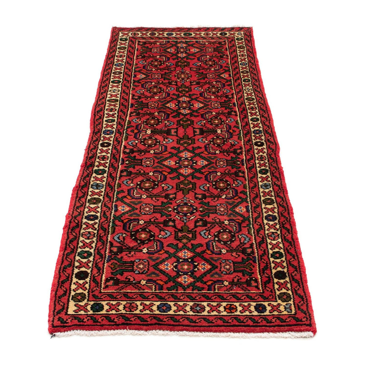 Tappeto corsia Tappeto Persero - Nomade - 185 x 62 cm - rosso scuro