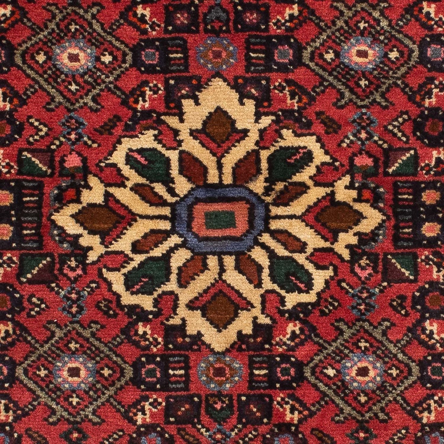 Tappeto corsia Tappeto Persero - Nomade - 198 x 70 cm - rosso scuro