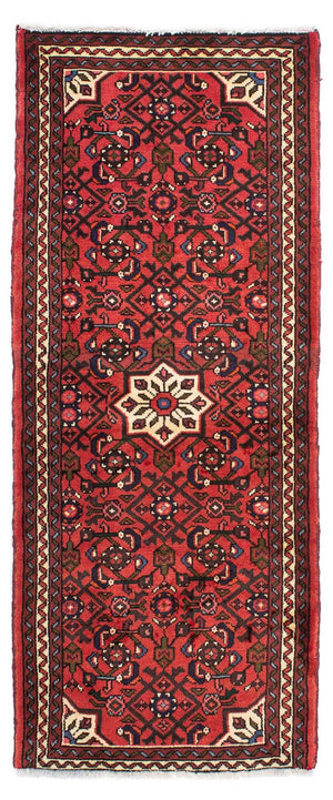 Tappeto corsia Tappeto Persero - Nomade - 182 x 72 cm - rosso scuro