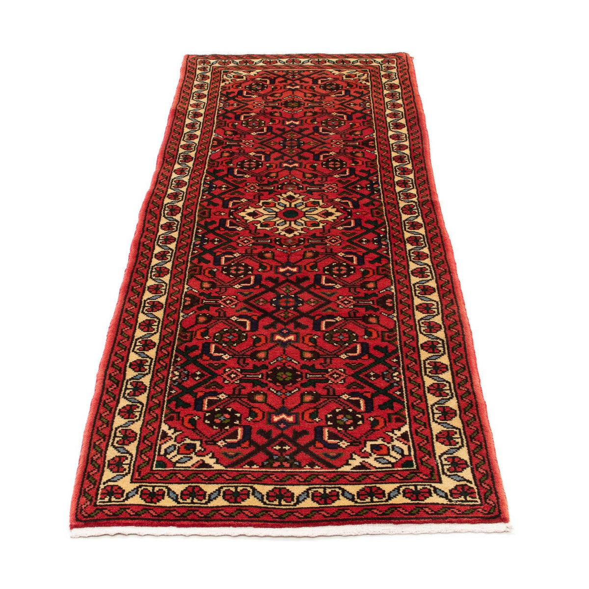 Tappeto corsia Tappeto Persero - Nomade - 195 x 70 cm - rosso scuro