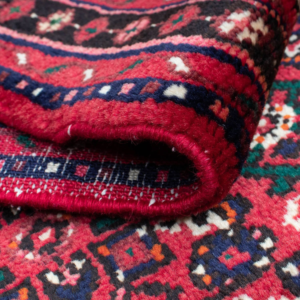 Tappeto corsia Tappeto Persero - Nomade - 200 x 80 cm - rosso scuro