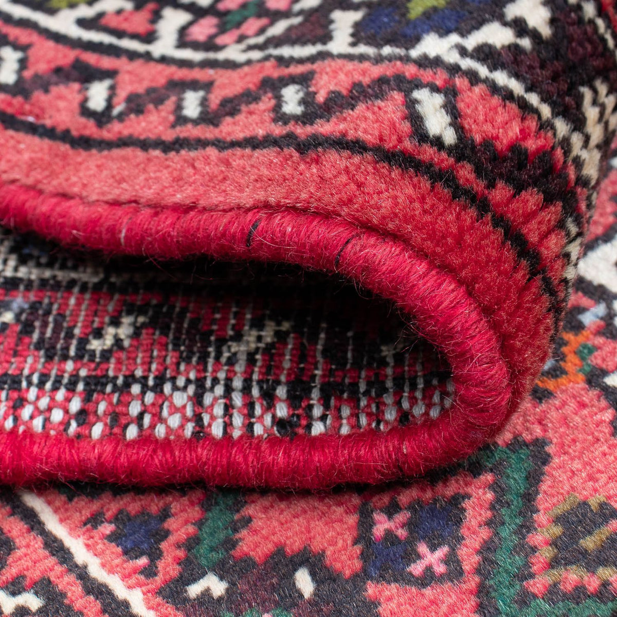 Tappeto corsia Tappeto Persero - Nomade - 192 x 73 cm - rosso scuro