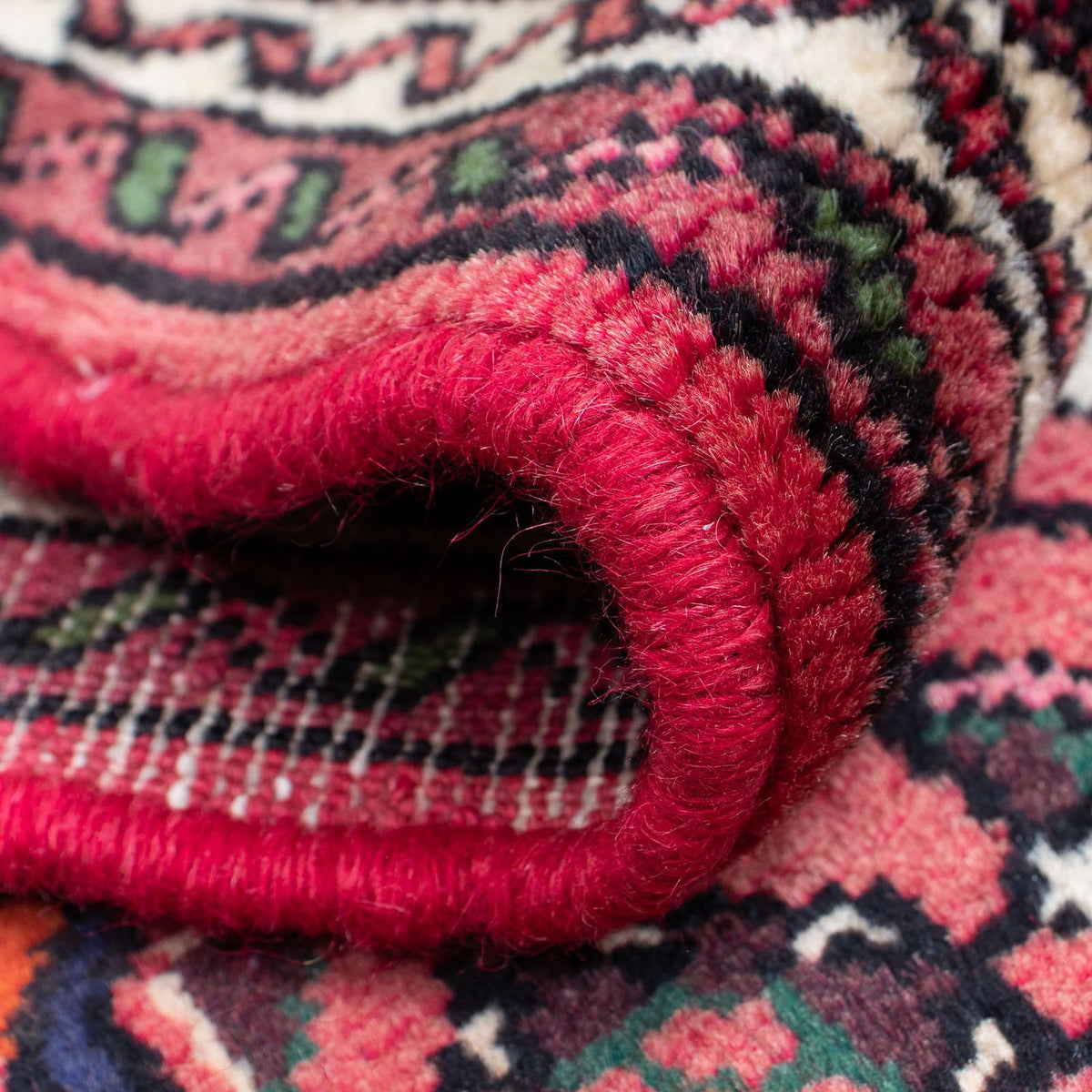 Tappeto corsia Tappeto Persero - Nomade - 200 x 70 cm - rosso scuro